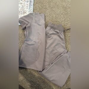 Women's Taupe Mandala scrubs